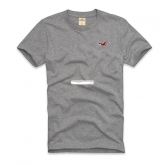 Camisa hollister cinza HO3031