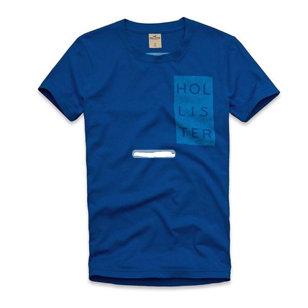 Camisa hollister azul HO3034